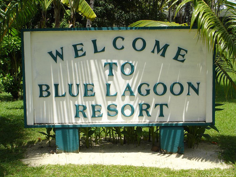 Blue Lagoon sign